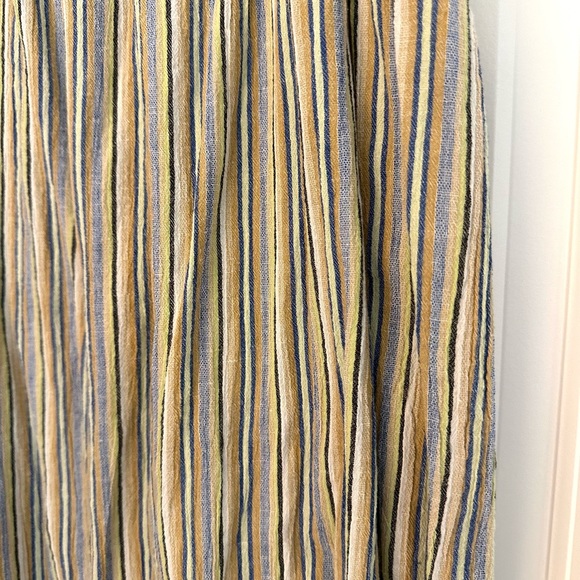 Linen Blend Macrame Strap Maxi Sundress - Picture 5 of 7